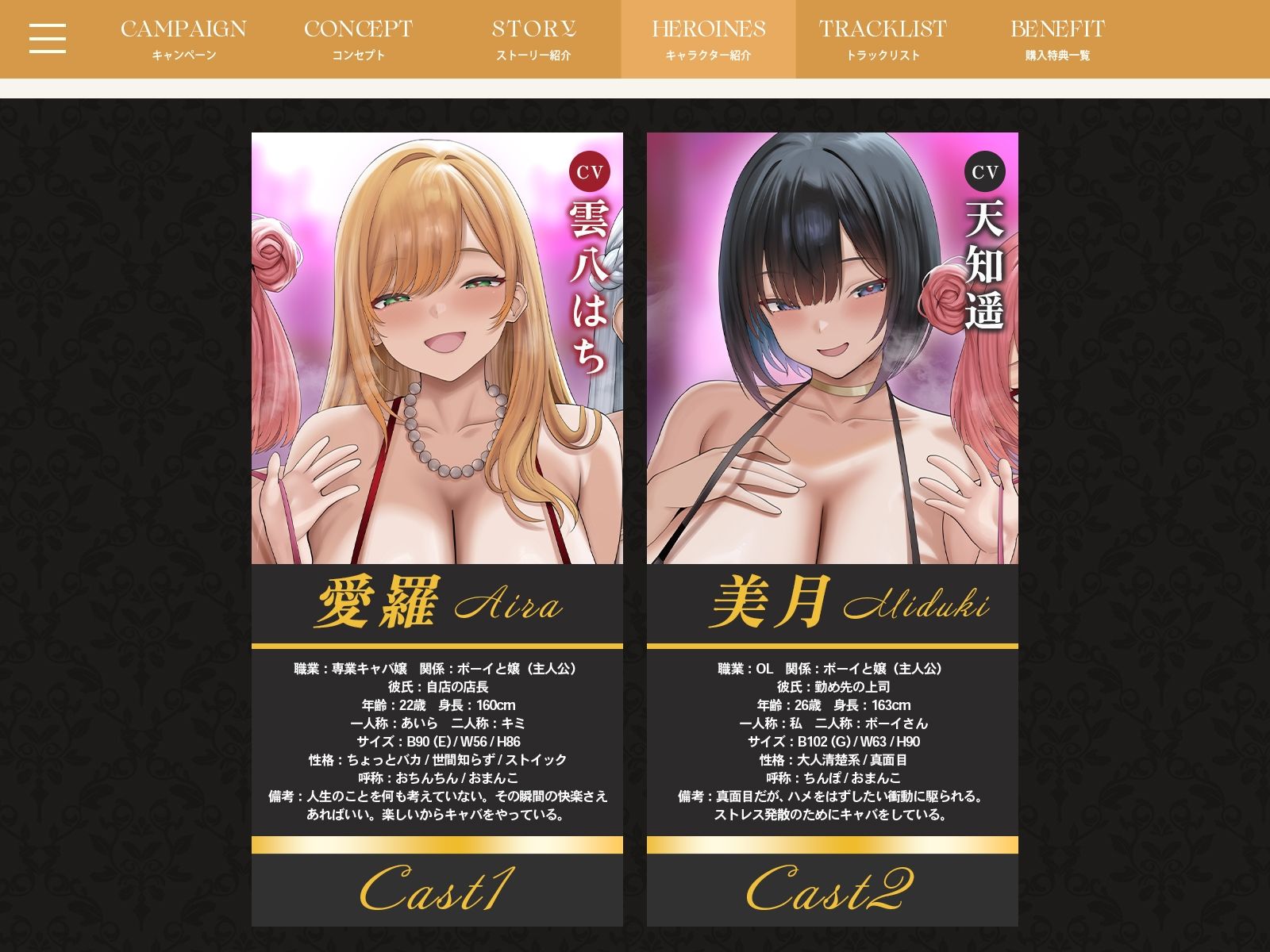 【4時間半x5人】ハーレム♪キャバ〜ボーイなのに彼氏持ちキャバ嬢5人の性処理係に任命された件〜