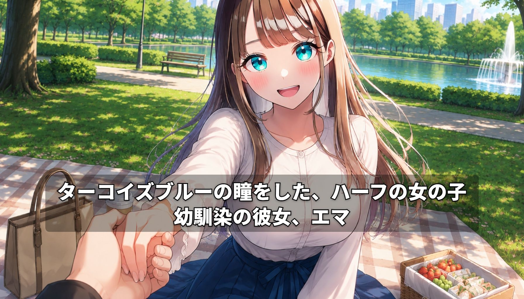 【GAME】ターコイズアイズの巨乳ハーフ彼女がおじさんに寝取られた話