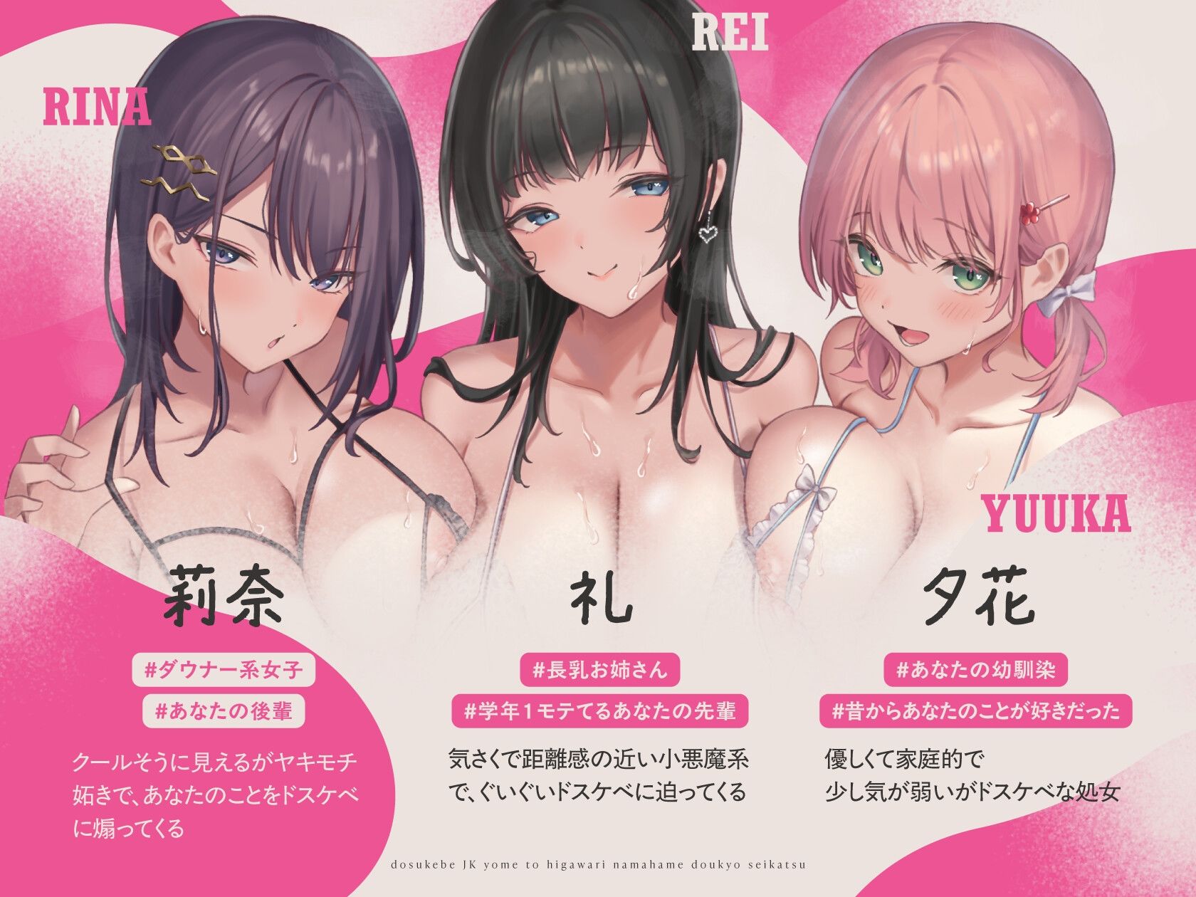 JK嫁ハーレム〜ドスケベJK嫁と日替わり生ハメ同居性活〜