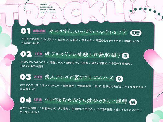 【NTR×逆NTR】どスケベ学祭リフレでダウナー彼女が寝取られた話【双子JK×逆寝取られ密着囁き生ハメ×寝取られクリ搔き雑魚まんこ】