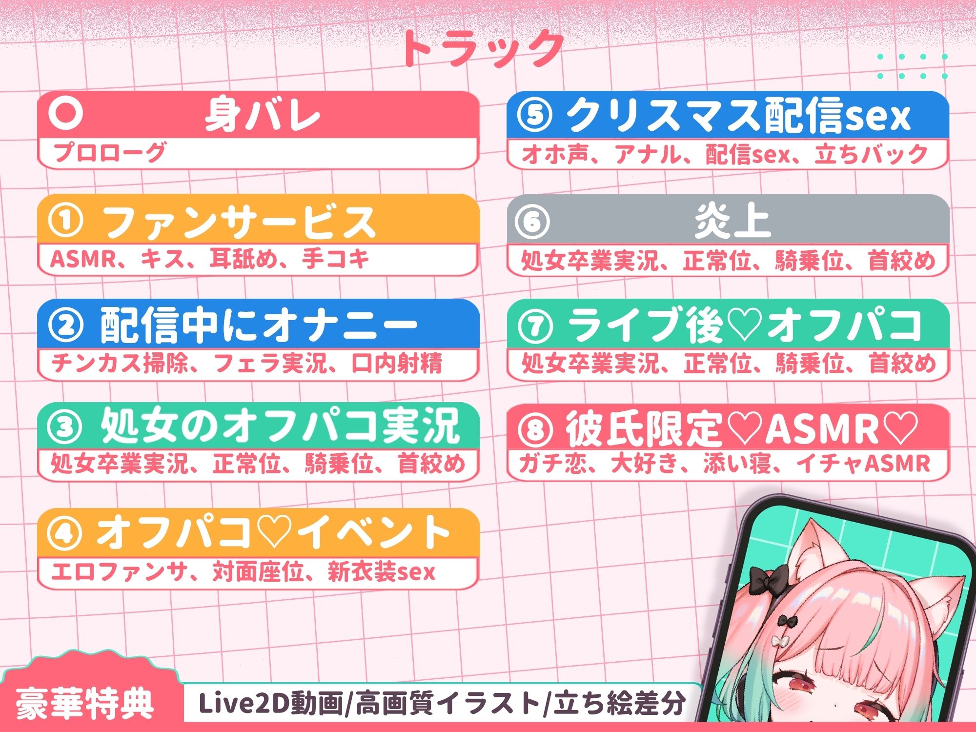 【オホ声】メス〇〇VTuberとオフパコ→生意気メンヘラが僕の肉オナホに堕ちるまで【KU100】