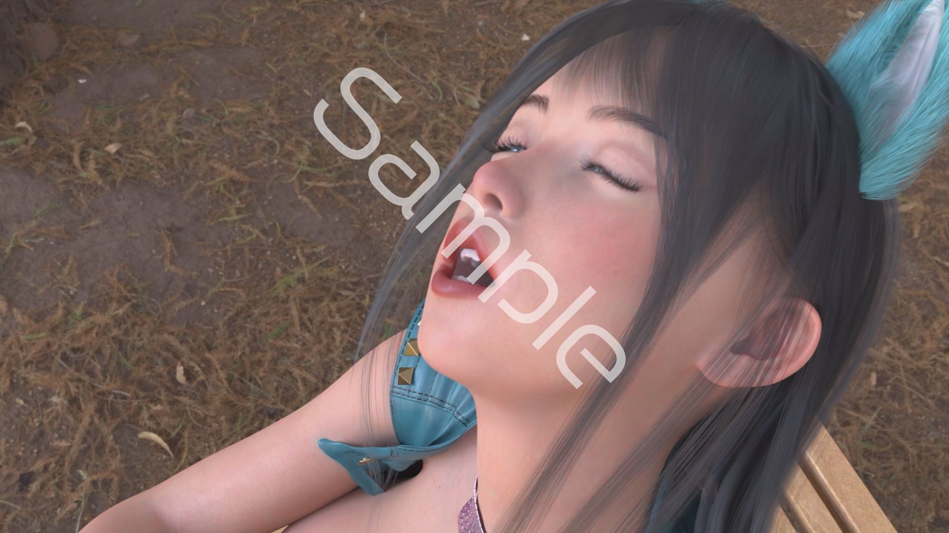 【△100】沙耶が主人公のMMORPG『編隊コレクション:Re』ゲーム動画（Vol.51:ゾンビの集団によるレ○プ被害に遭ってしまう:「ひたすら乳首を吸われる★SEX」でおっぱい丸出し）