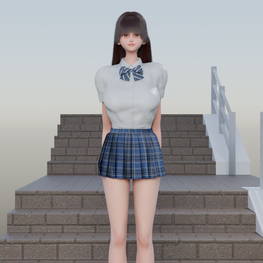 3D VR-CG(静止画)集 〜キミをみつめるだけの目になりたい〜【4K高画質 / VR専用10枚】
