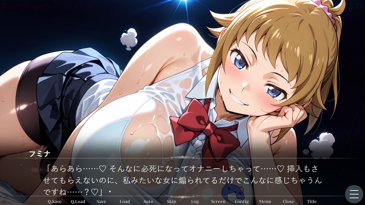 ホ〇ノ・フミナの誘惑レッスン〜汗ばむカラダでスポンサーと交わす甘い密約〜（ゲーム版）