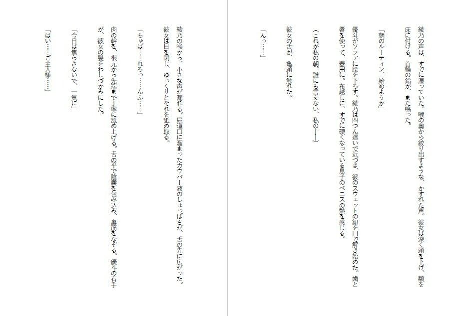 母親調教・息子に飼われる外資系エリート