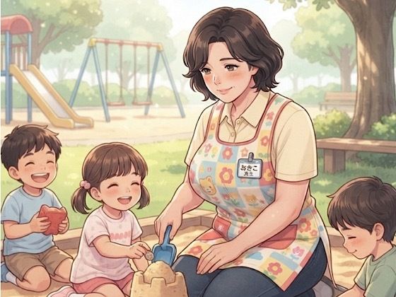 【官能小説】ぽっちゃり優しい隣の保育士さん 合本版