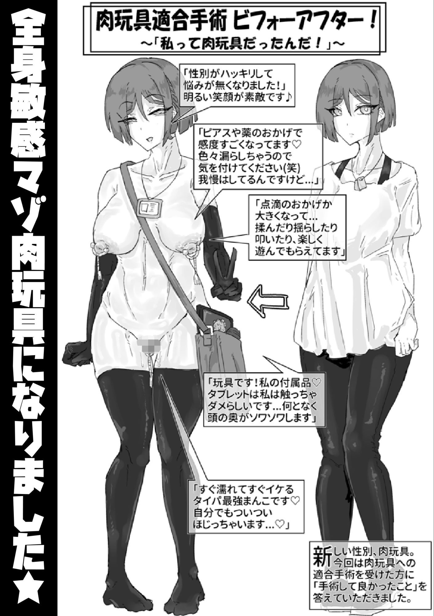 マゾ肉化適合手術 〜弐玖面 千弥は性別・肉玩具〜