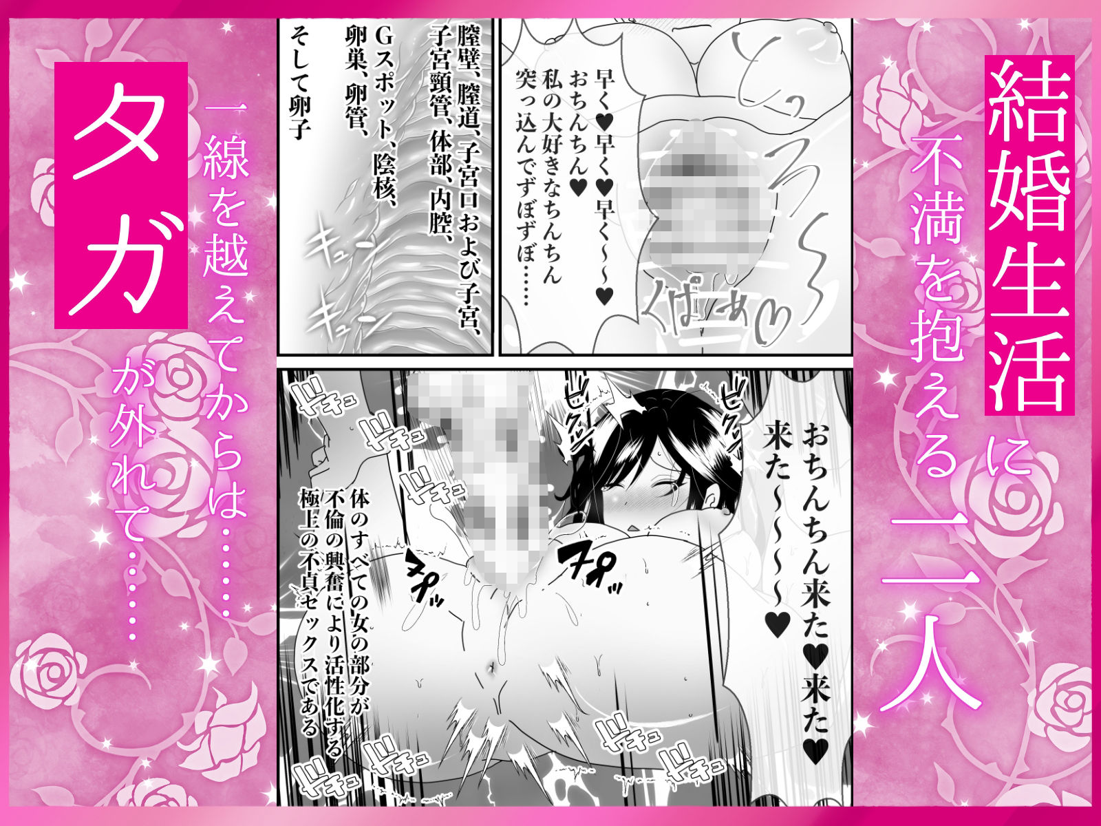 結婚に不満があるので寝取られ不倫ナマ中出し〜もうどうにでもなれ〜後先考えず『気持ちよさ最優先中出し』