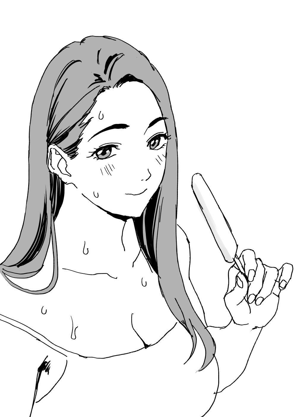 チンポとアイス エッチなミルクドーロ