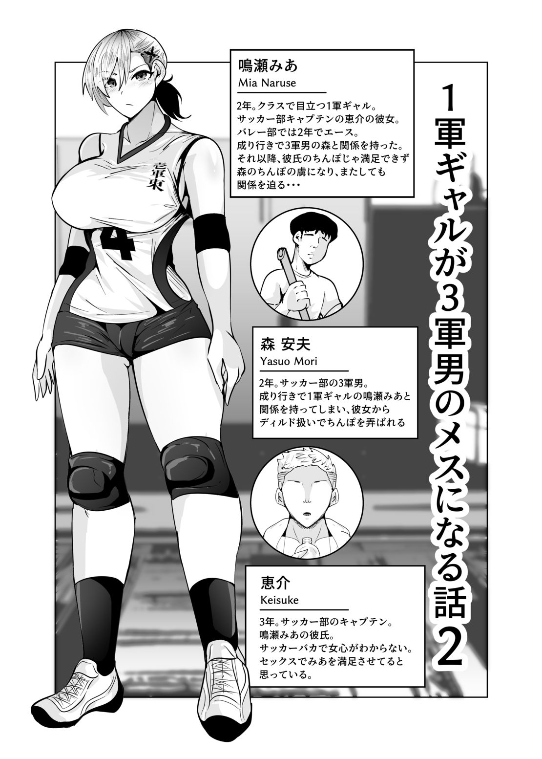 1軍ギャルが3軍男のメスになる話2