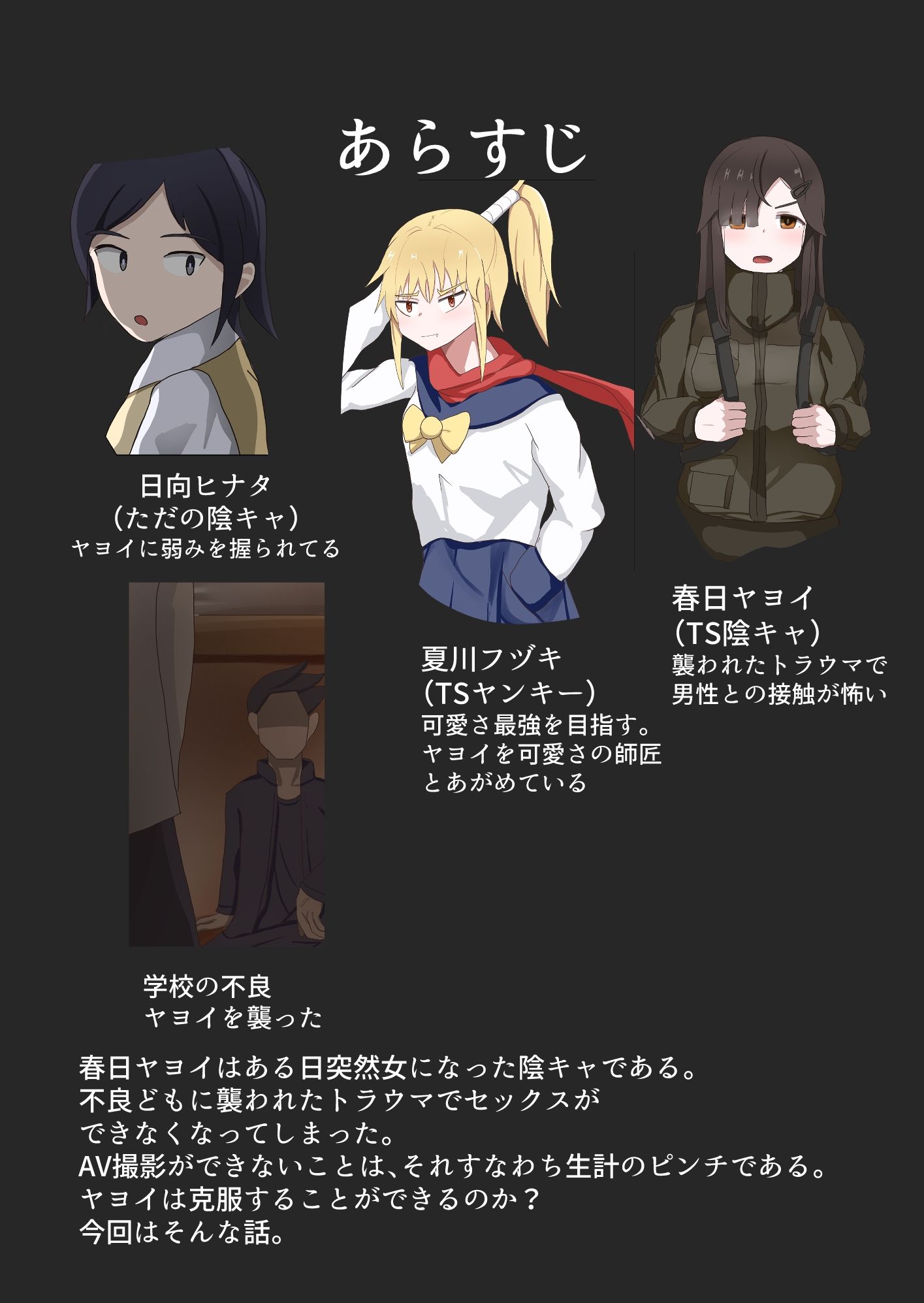 TS陰キャとトラウマ克服青空エッチ