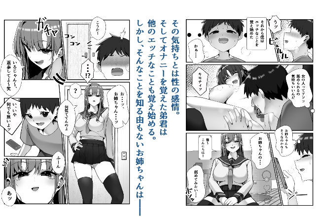 SNSでバズっている姉に筆おろししてもらう話