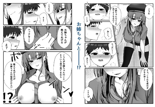 SNSでバズっている姉に筆おろししてもらう話