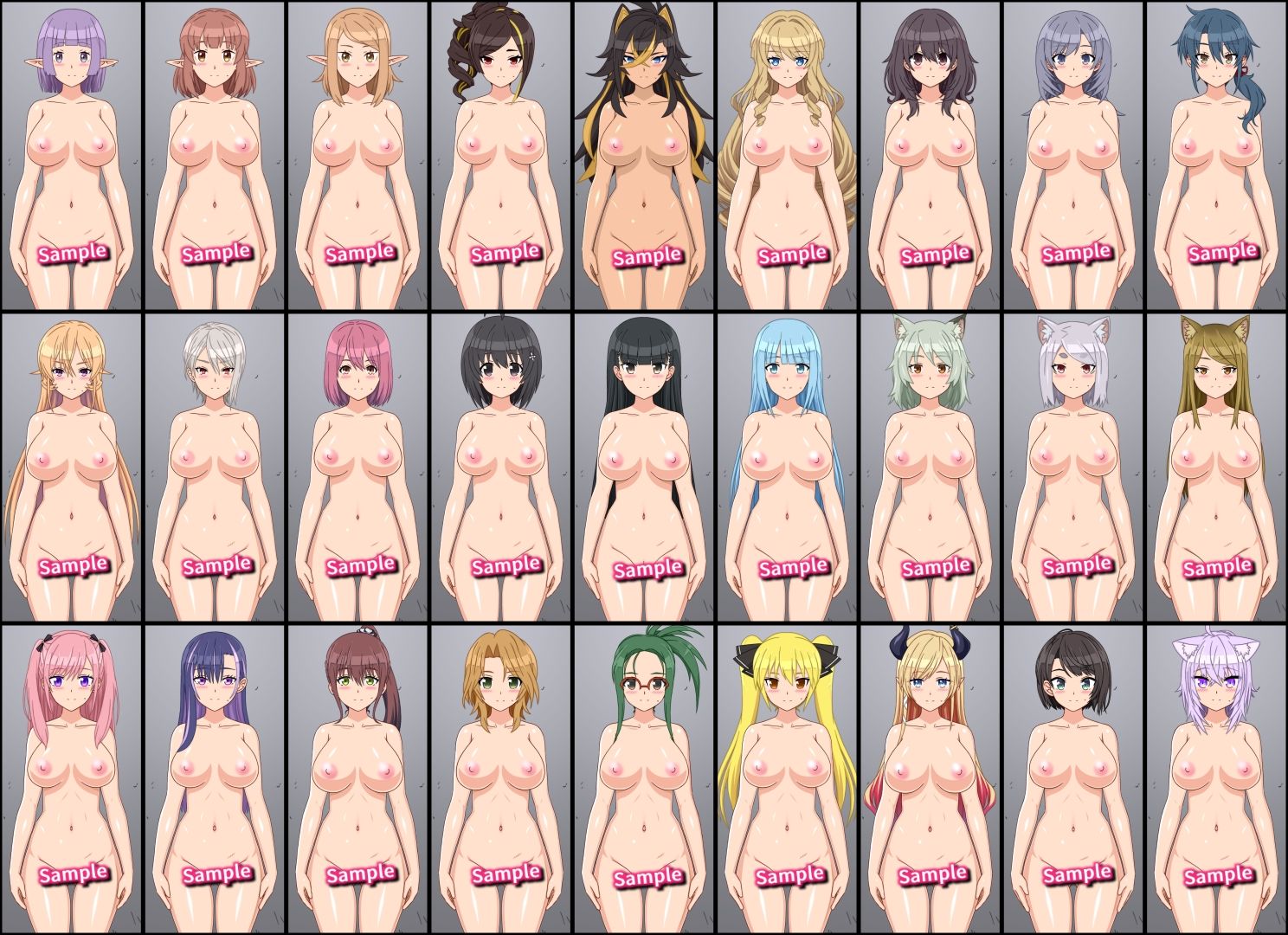 27人のパイパンヌードの女の子を「みつめえっち」したい人向けのCG集2026-ACHT-