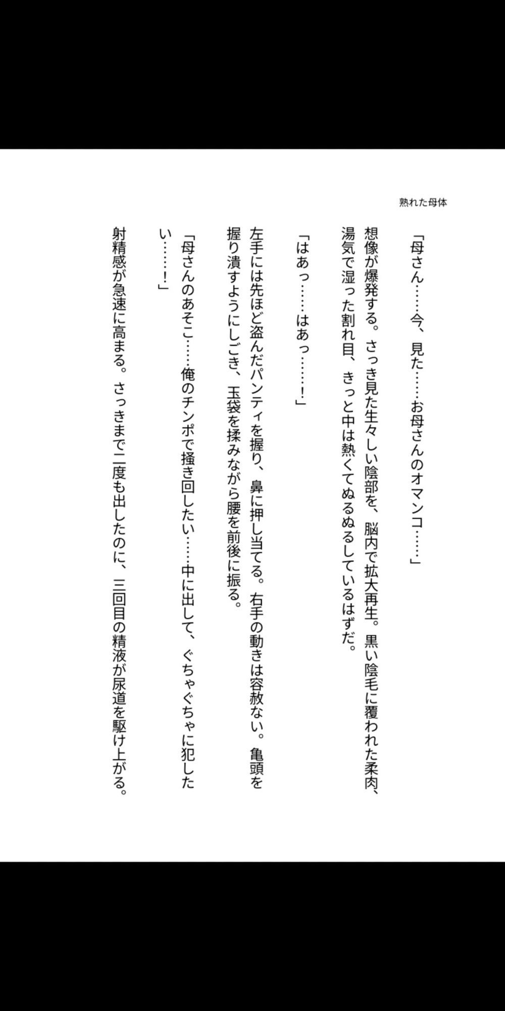 背徳の母子 〜熟れた母体に堕ちる息子の肉欲〜