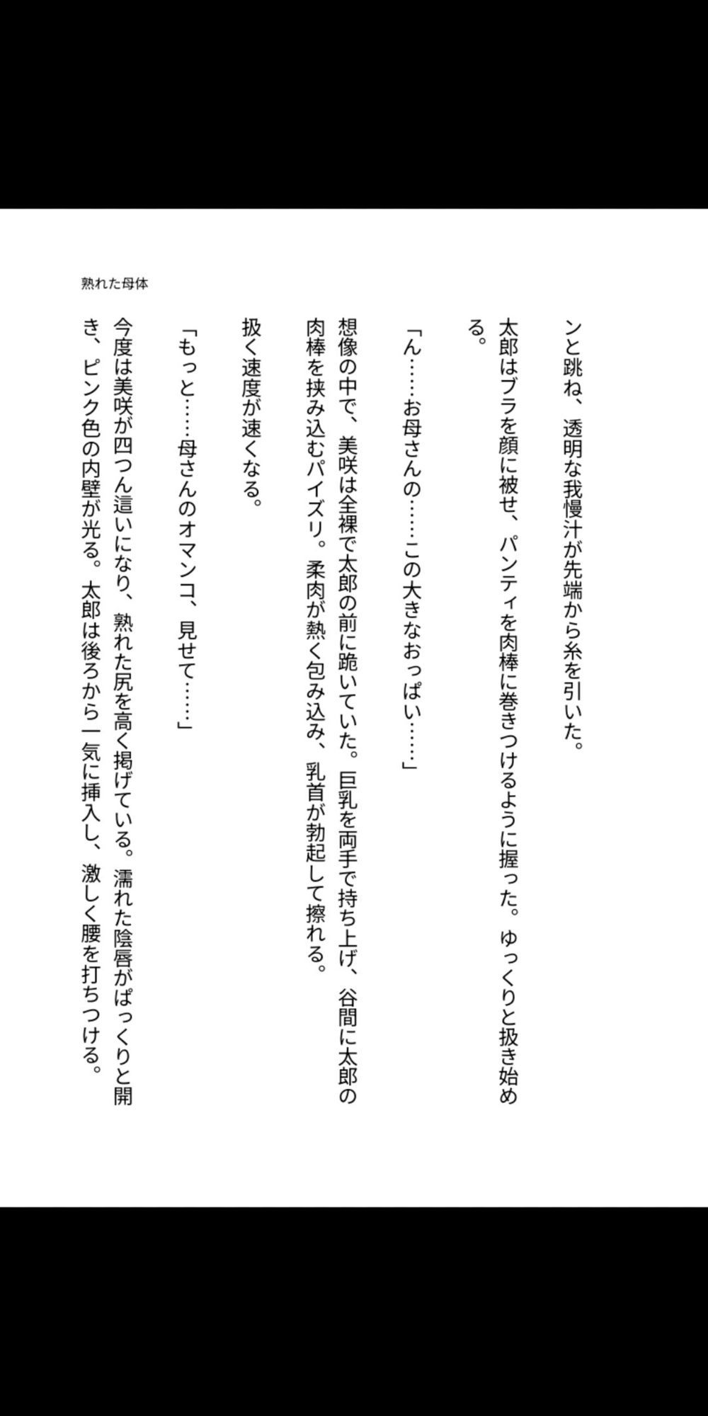 背徳の母子 〜熟れた母体に堕ちる息子の肉欲〜