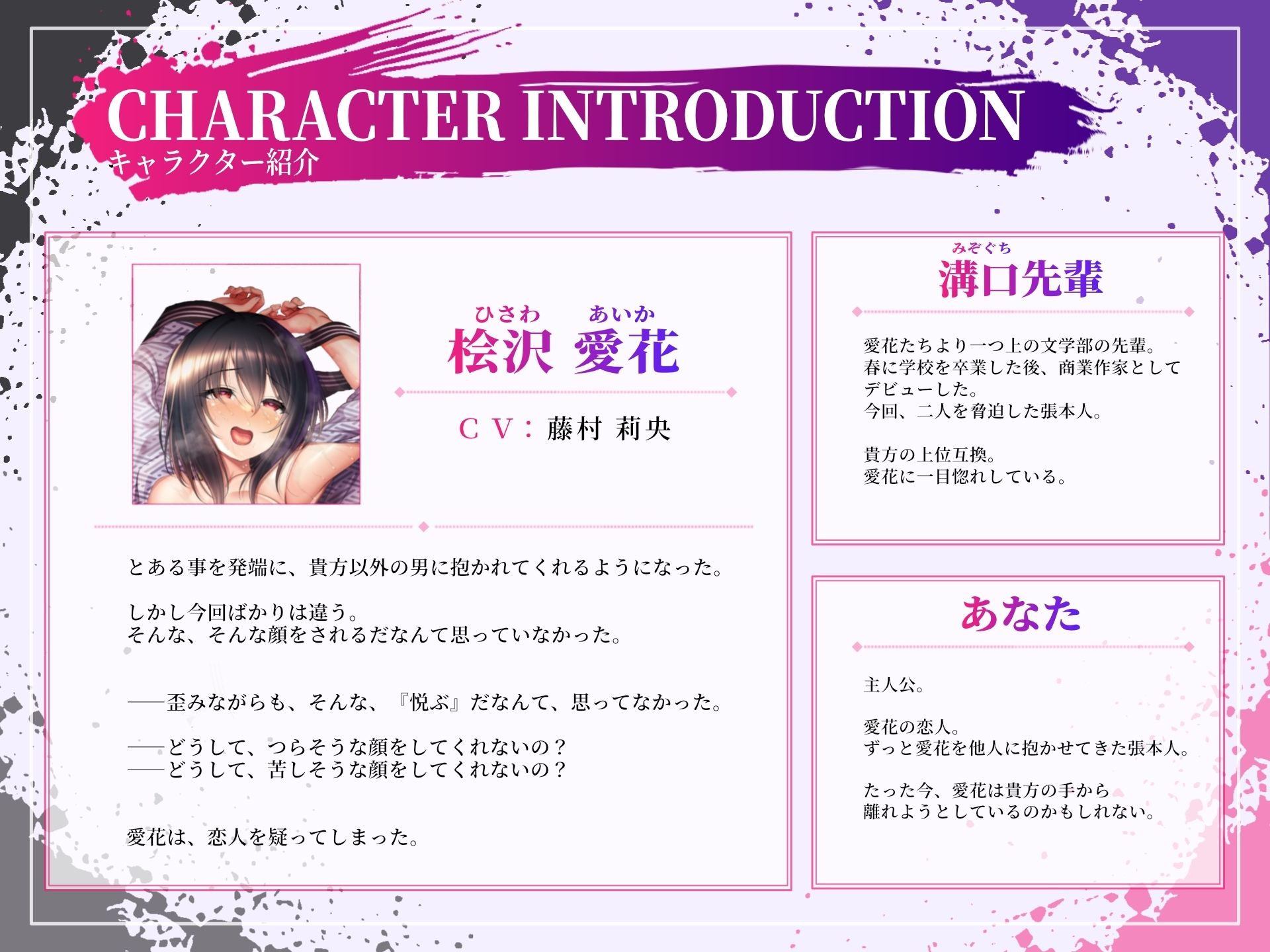 僕の為に抱かれる彼女【バイノーラル寝取らせ】