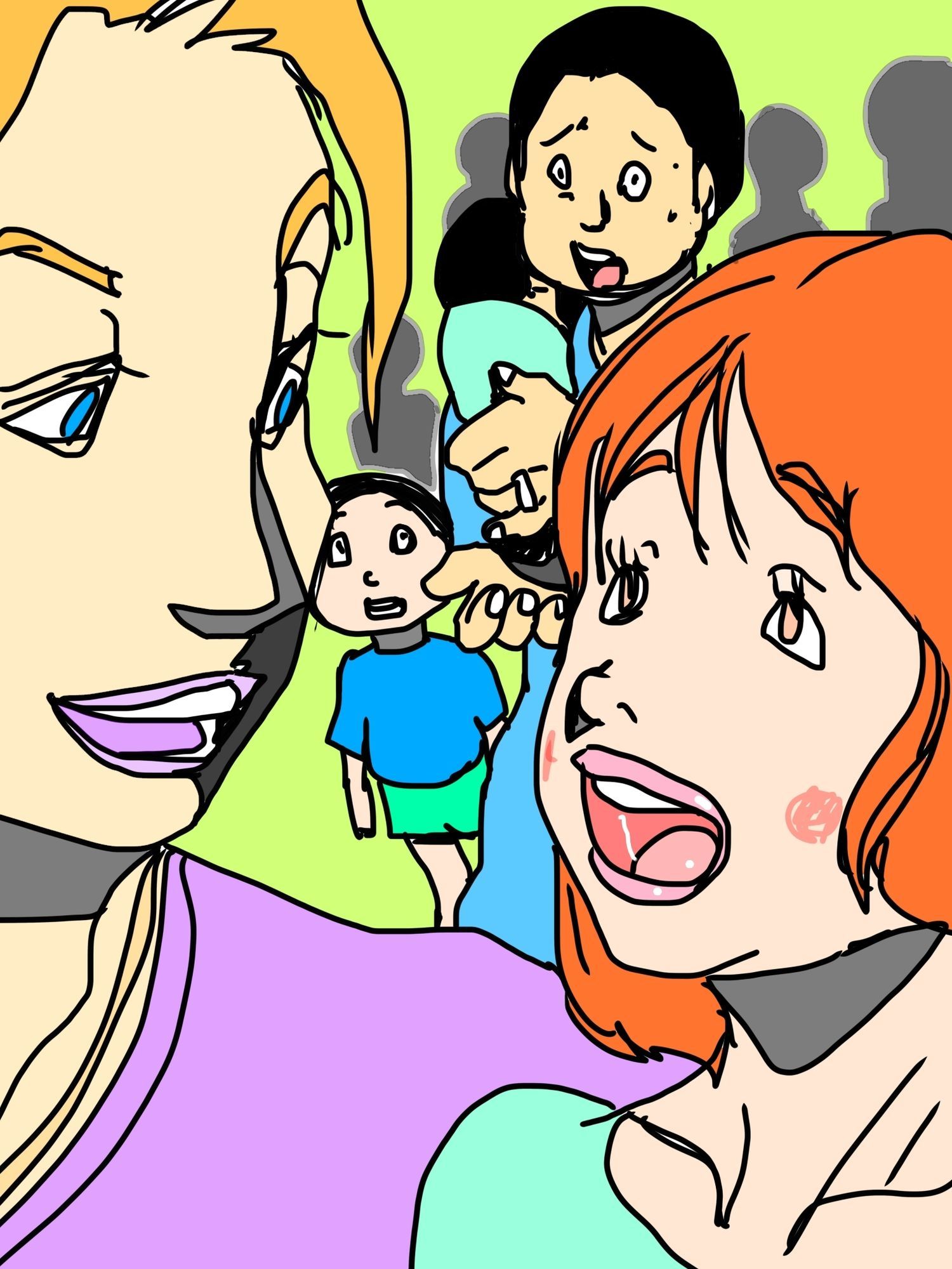 家族の目の前で人妻を口説けるのがイケメンの特権っす