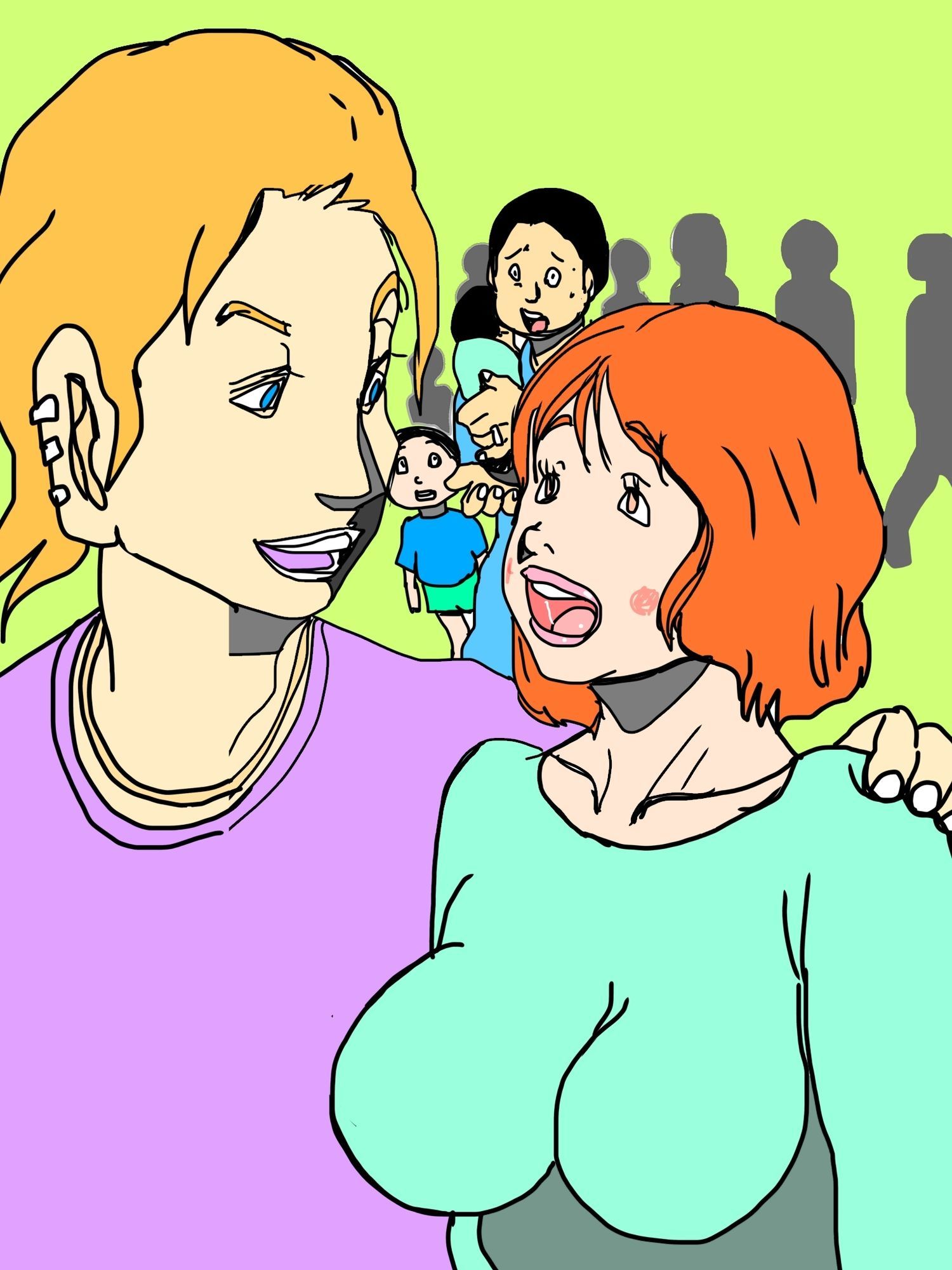 家族の目の前で人妻を口説けるのがイケメンの特権っす