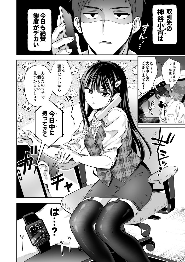ダウナーOLメス男子、エロがり残業中。