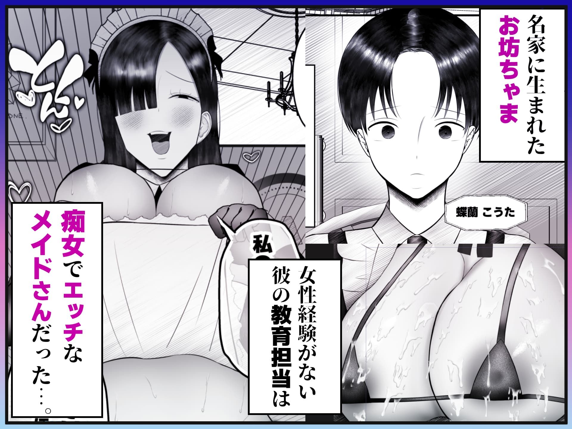 ドスケベメイドのお射精サポート 〜お坊ちゃま、「性教育」の時間です。〜