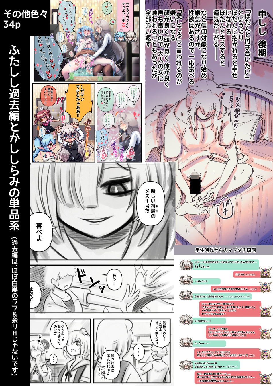 ふたしし×らみまとめ