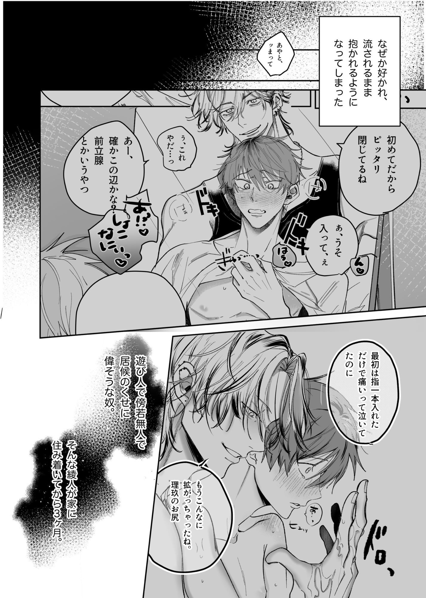 流され体質の俺が重い男に抱かれたら（はーと）