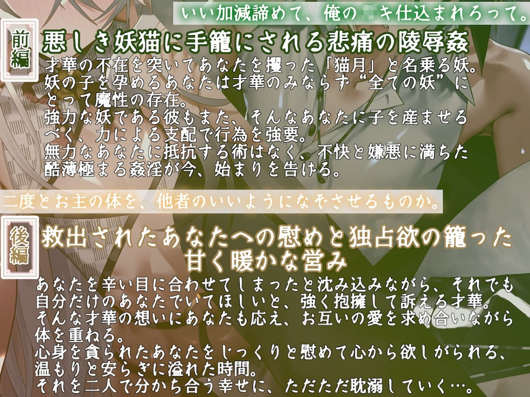 僕の子供を身籠って（はーと）弍 〜前編・略奪の妖猫と蹂躙される愛 / 後編・どうか儂だけに愛されて〜