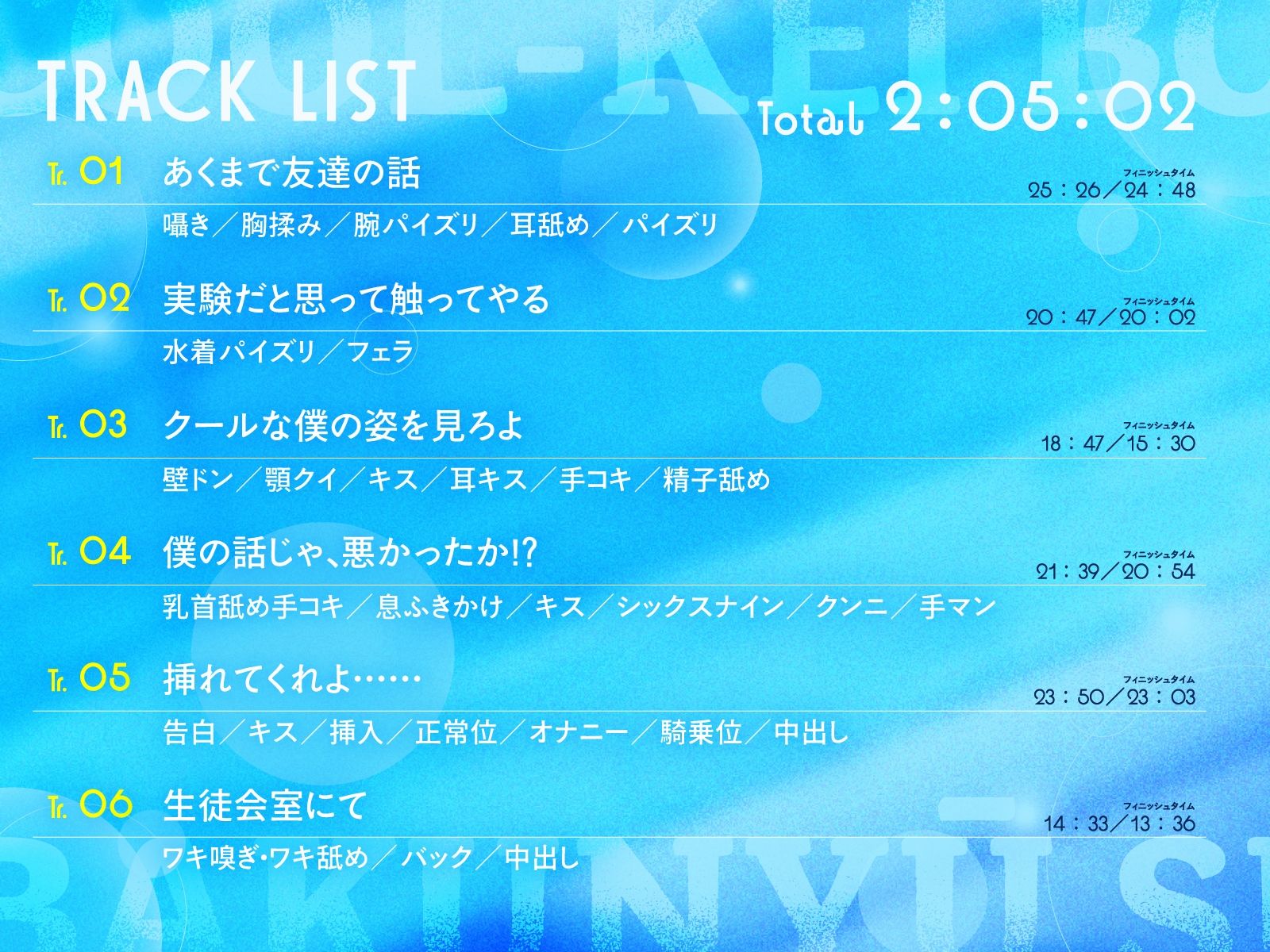 【KU100/2時間】クール系ボーイッシュ王子様が爆乳競泳水着で誘惑してくる話【男性受け/密着囁き】