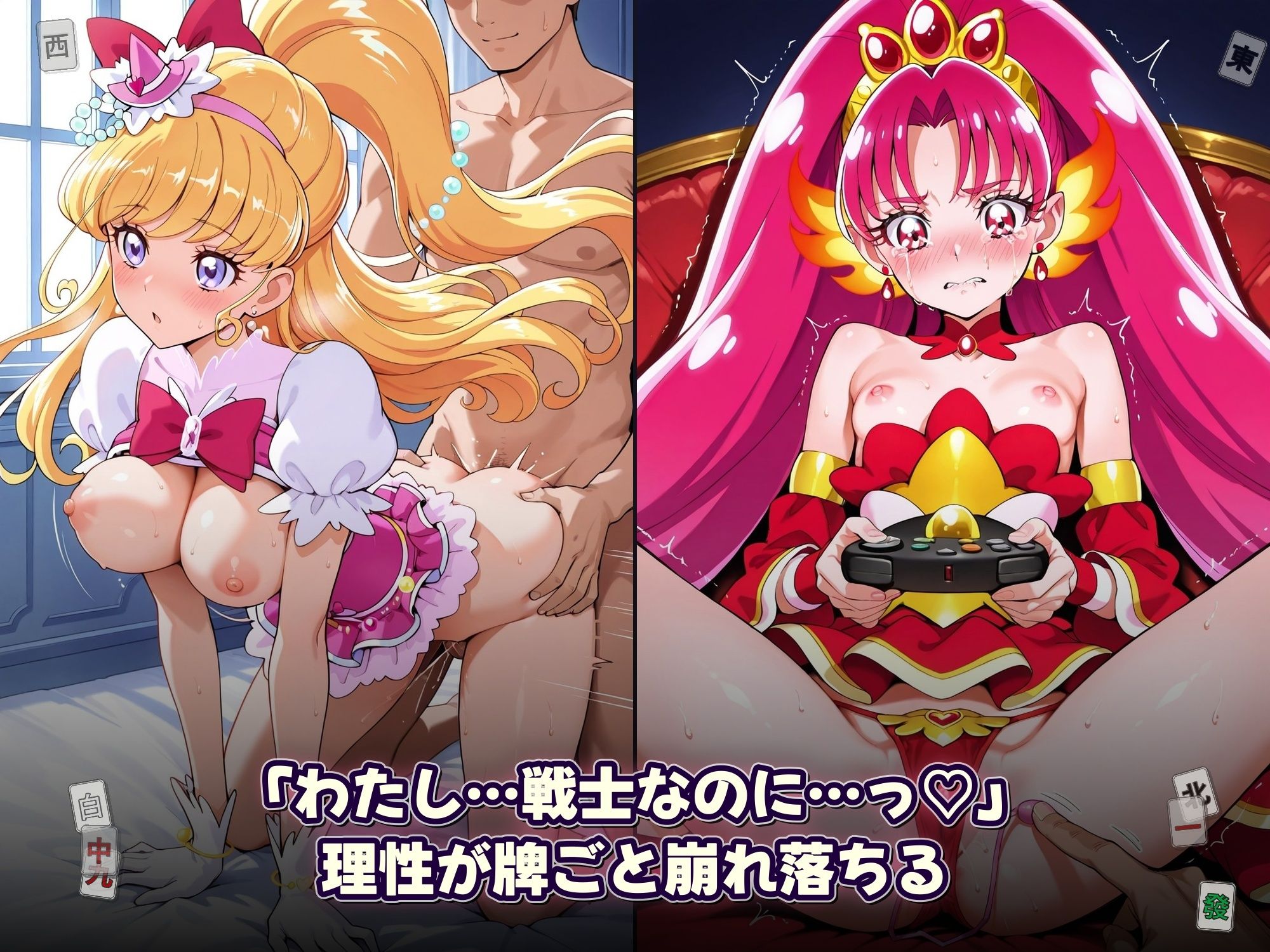 プリティ脱衣麻雀 〜魔法戦士 種付け堕とし対局〜