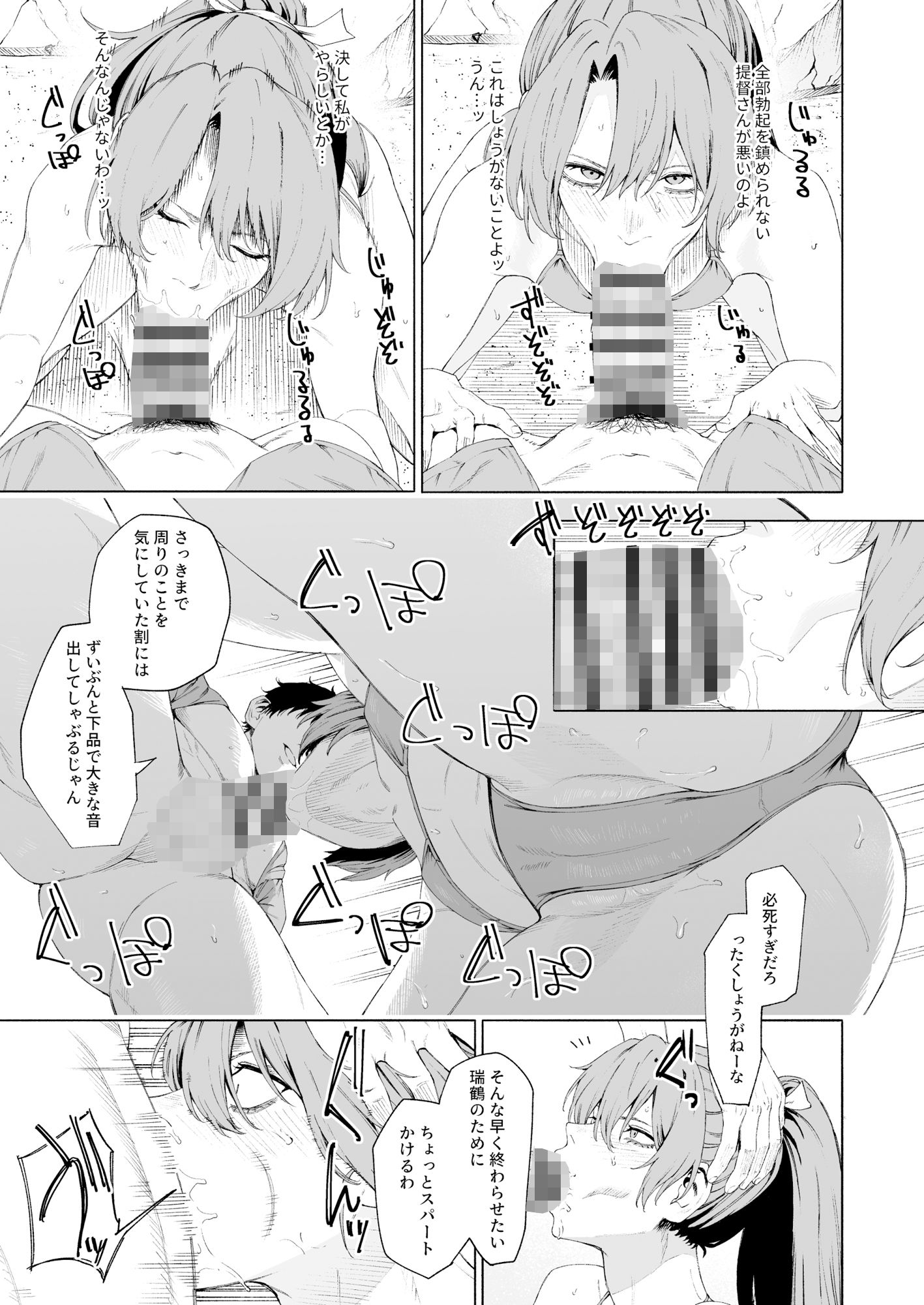 瑞鶴に海で抜いてもらう本