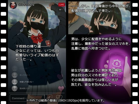 ぱこアニ！この子に種付け 〜迷惑配信女子に生挿入ライブ 編〜