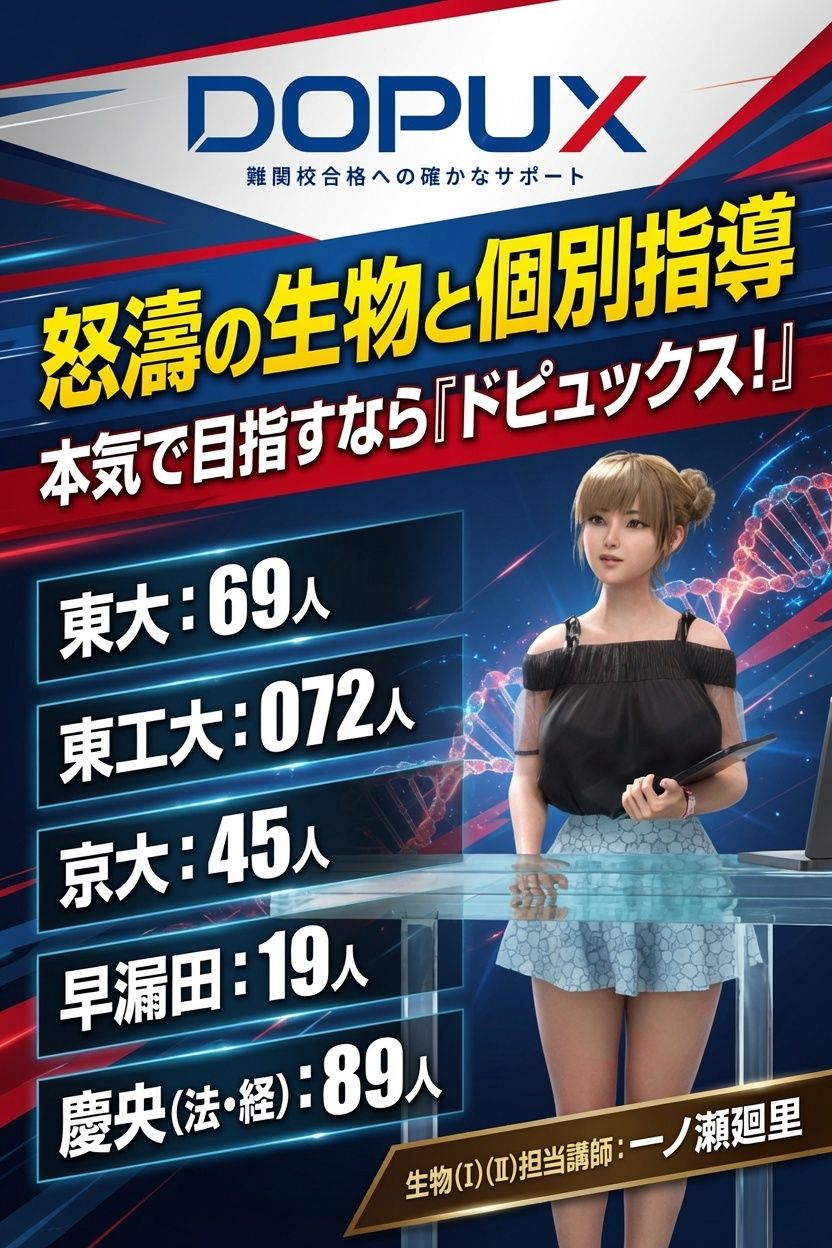 【▲20】一ノ瀬廻里 大学に進学し強豪予備校『DOPUX（ドピュックス』で生物I，IIを教える名物講師に！（Vol.027:蒸散）