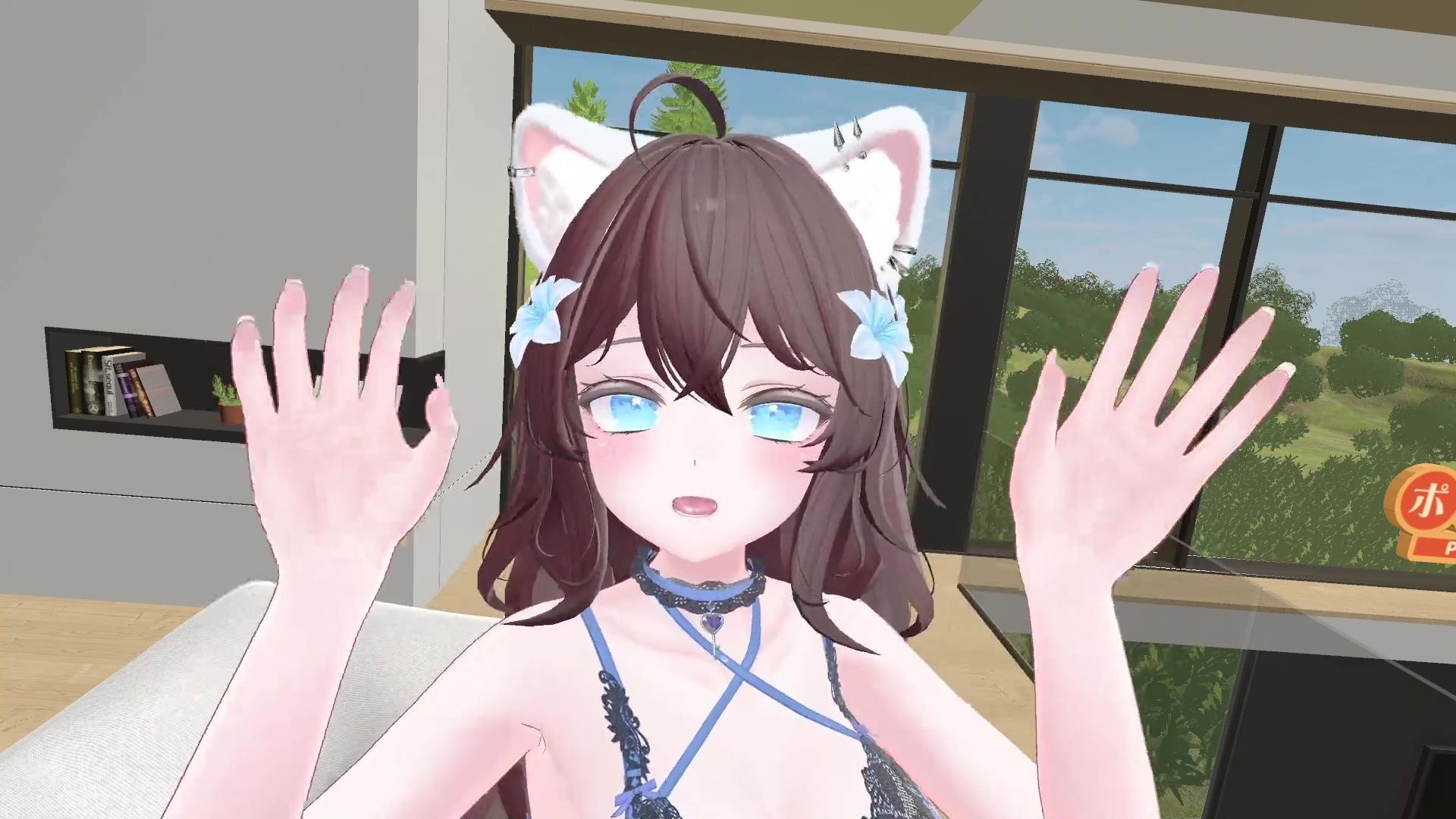 しれっと配信。連動おひるのちゅーにゃんまろ井栗まろん