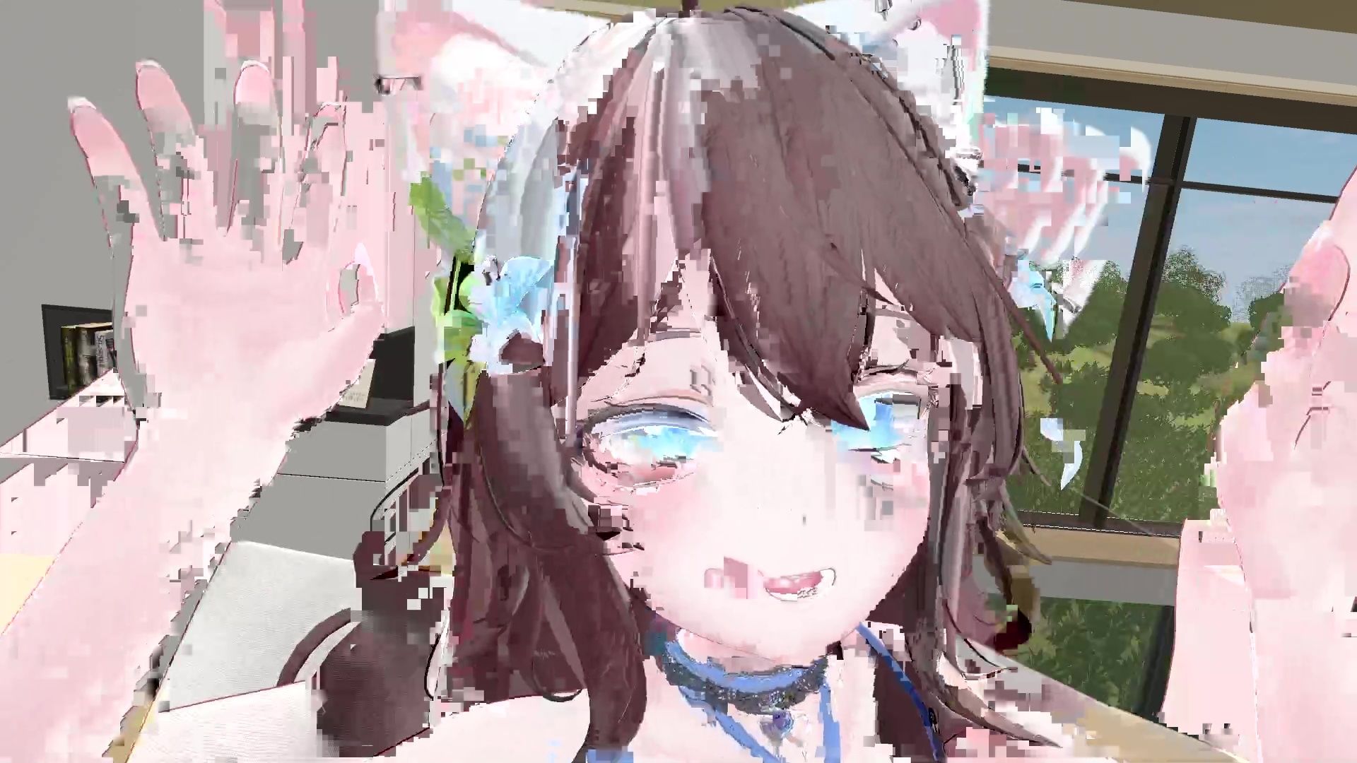しれっと配信。連動おひるのちゅーにゃんまろ井栗まろん
