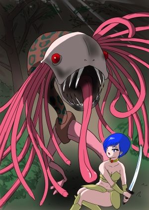 女戦士は触手相手に弱すぎる