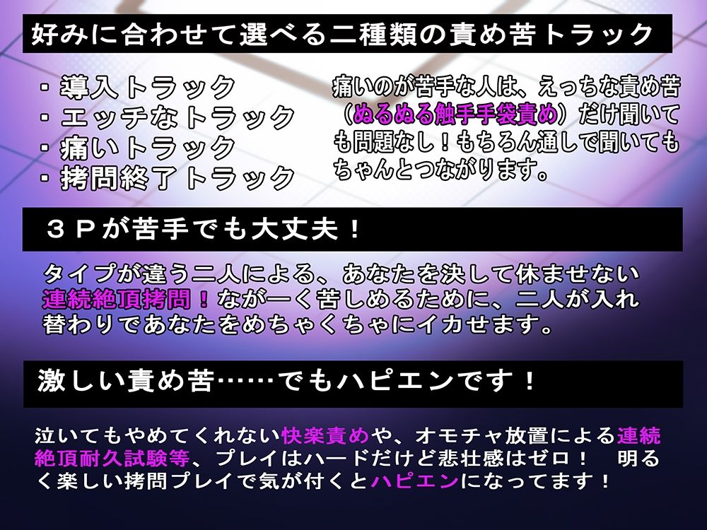 【拘束連続絶頂でM向けハピエン】本日の拷問のお時間です本日も拷問のお時間です