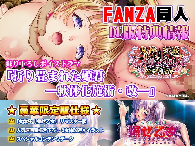 女体狂乱プリンセス inプリズン【FANZA同人限定特典付き】