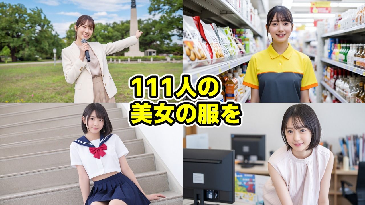 剣豪・斬撃脱衣ゲーム 111人斬り！！ 〜即ハメ無許可中出し精液量10000倍〜
