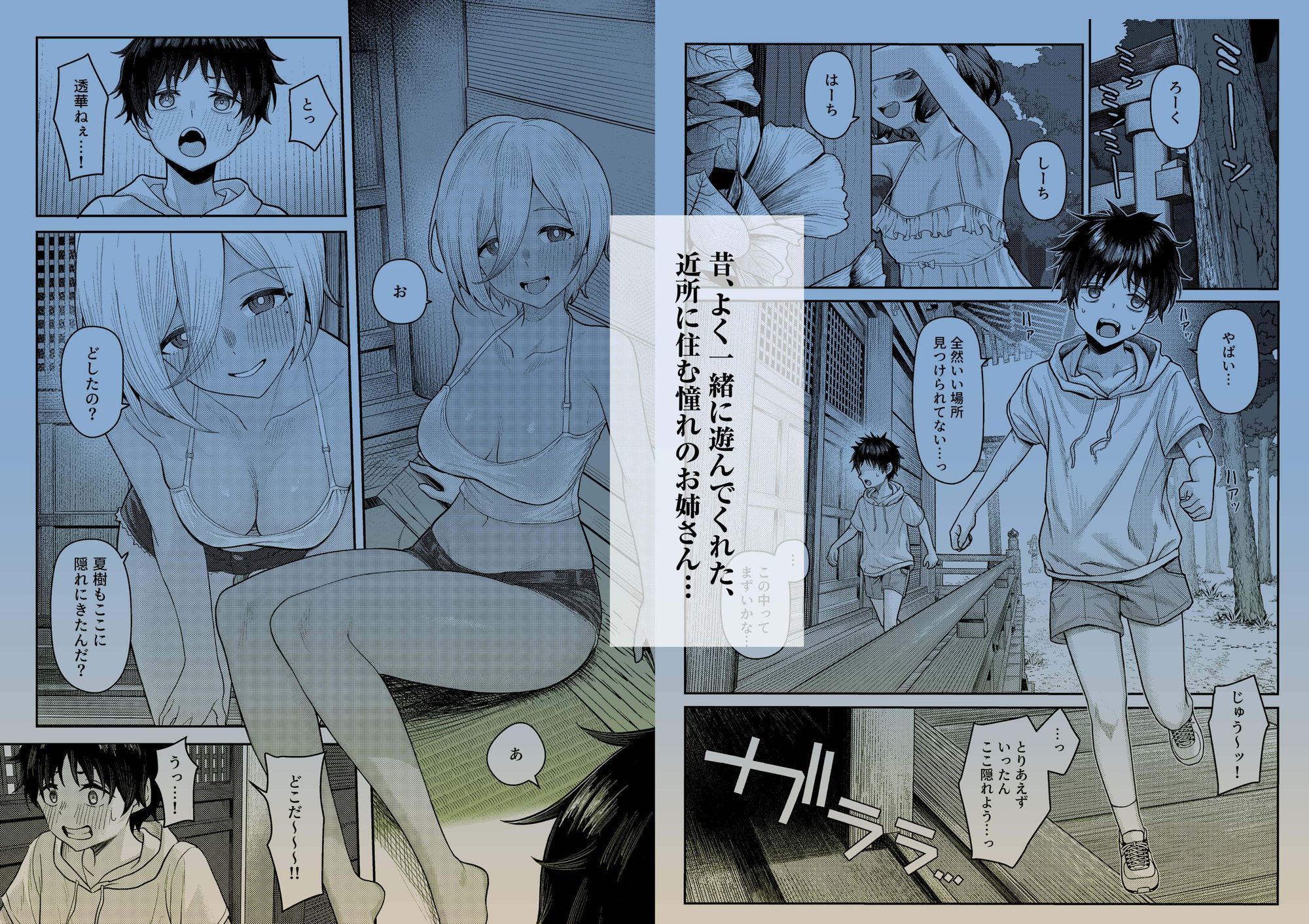 初恋の終わりは押し入れのなかで。