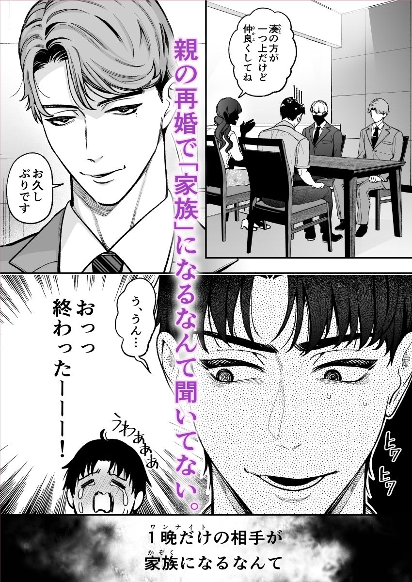 ワンナイトした男と終われない-親の再婚相手の息子なんて聞いてない-