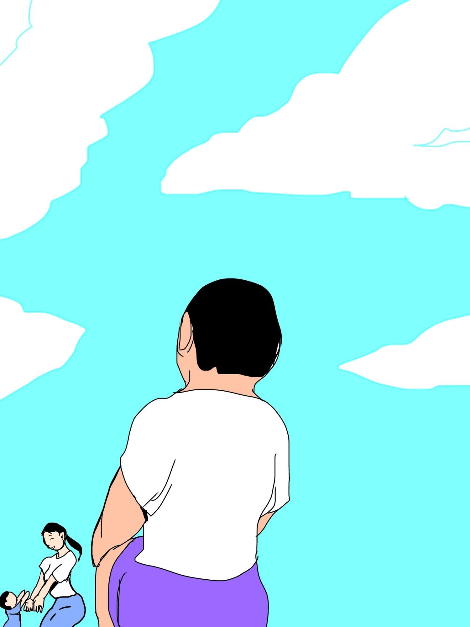 家族と穏やかに過ごした連休最終日の晩妻が不倫セックスしていたことを知ってしまった