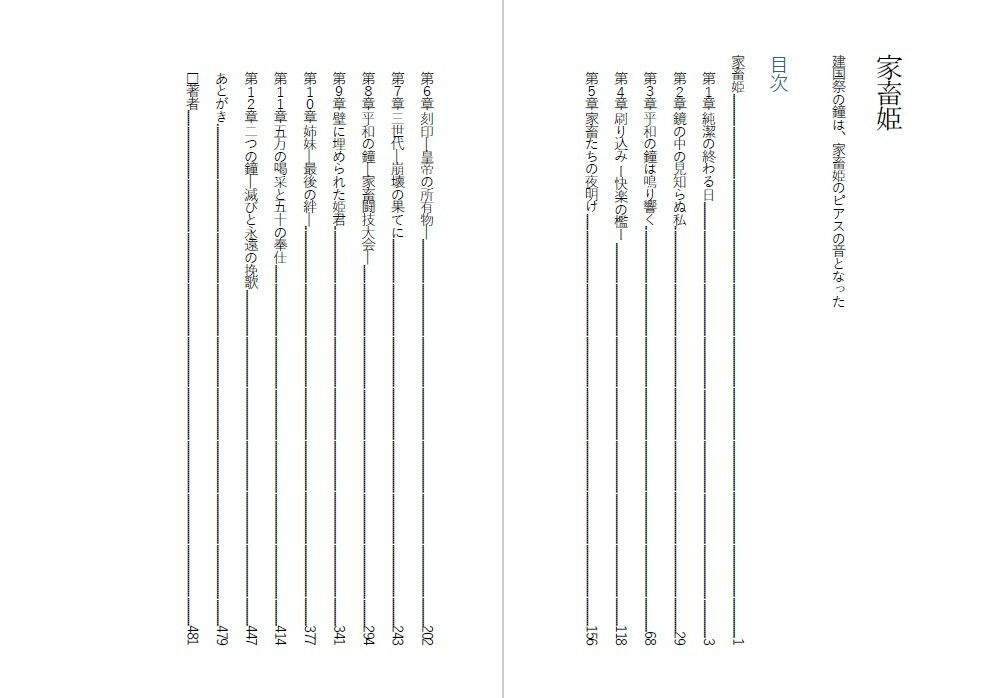 家畜姫・建国祭の鐘は、家畜姫のピアスの音となった