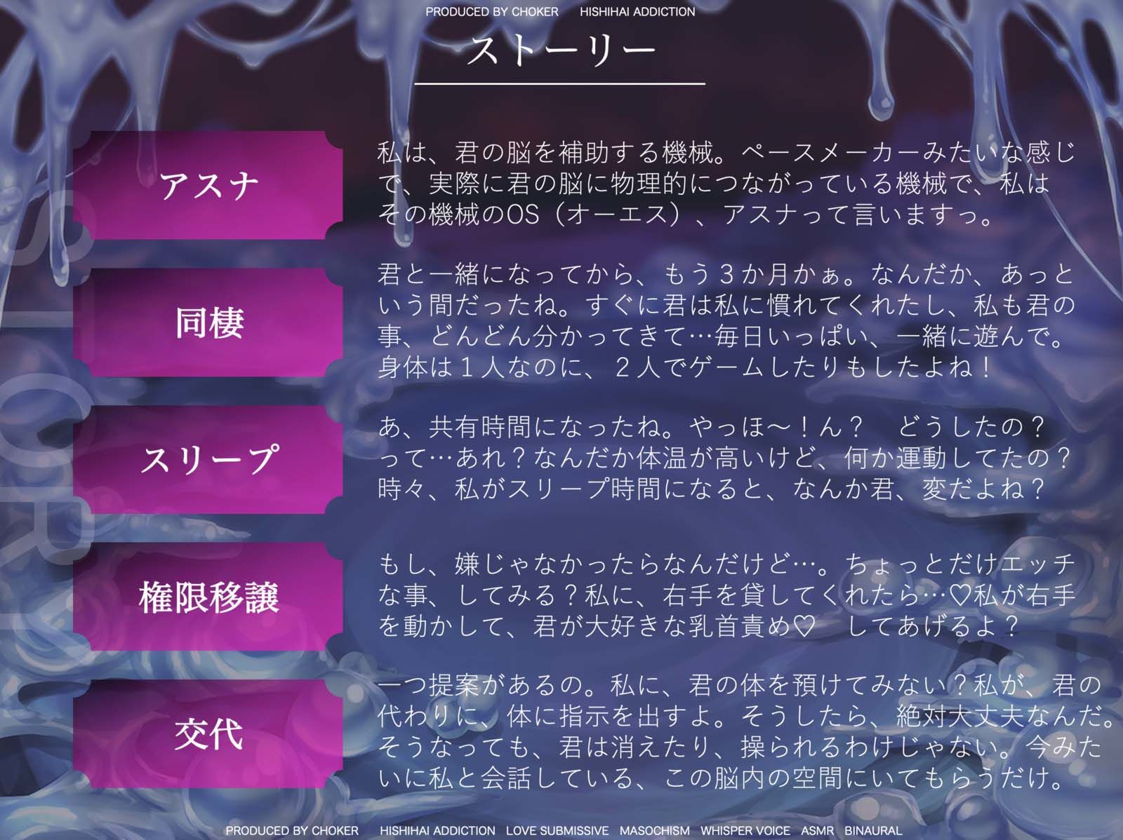 脳に棲み着くキモチイ声に僕はもう逆らえない