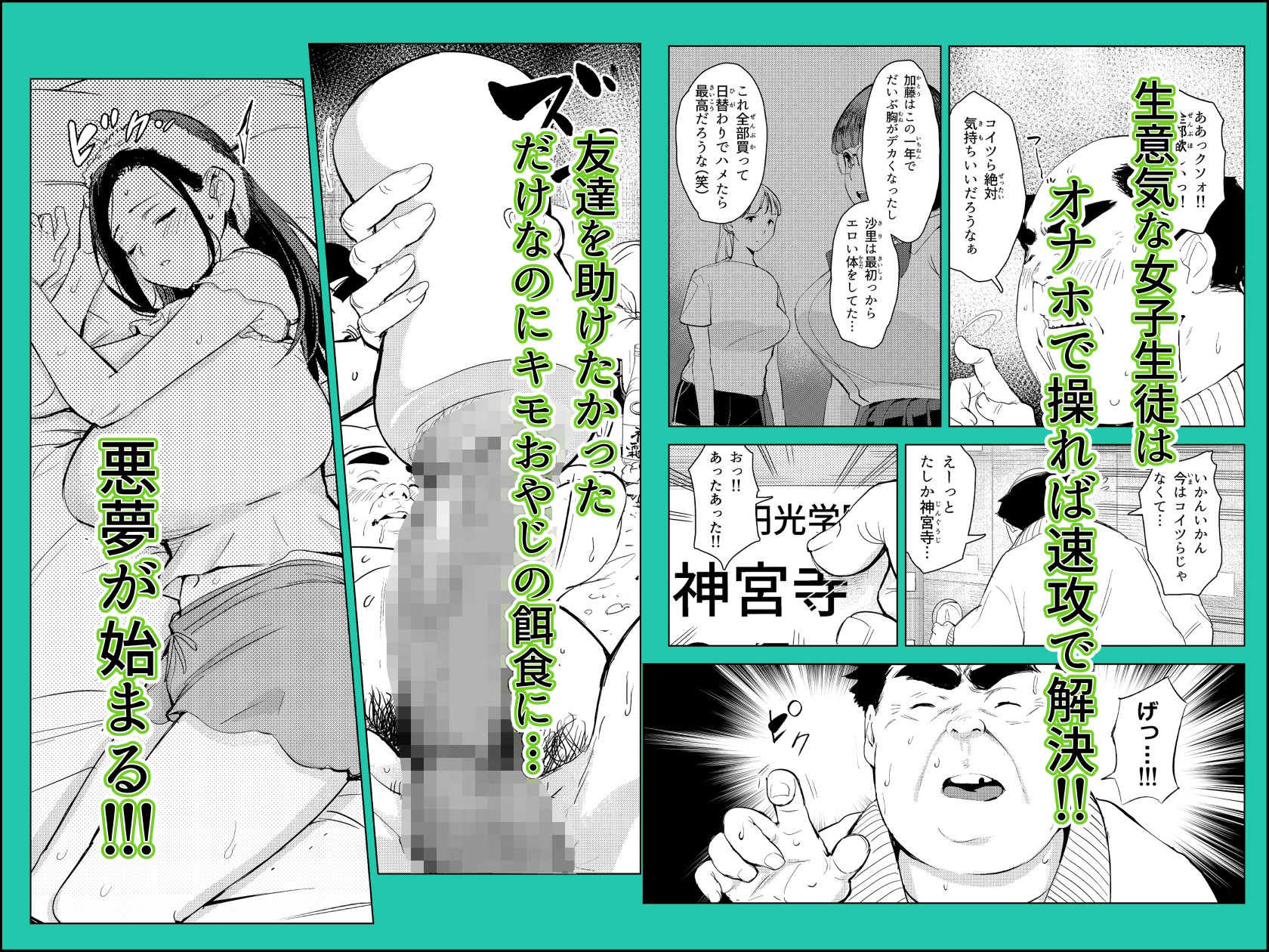 続オワコン学園 盗撮教師VS女子校生ノ巻