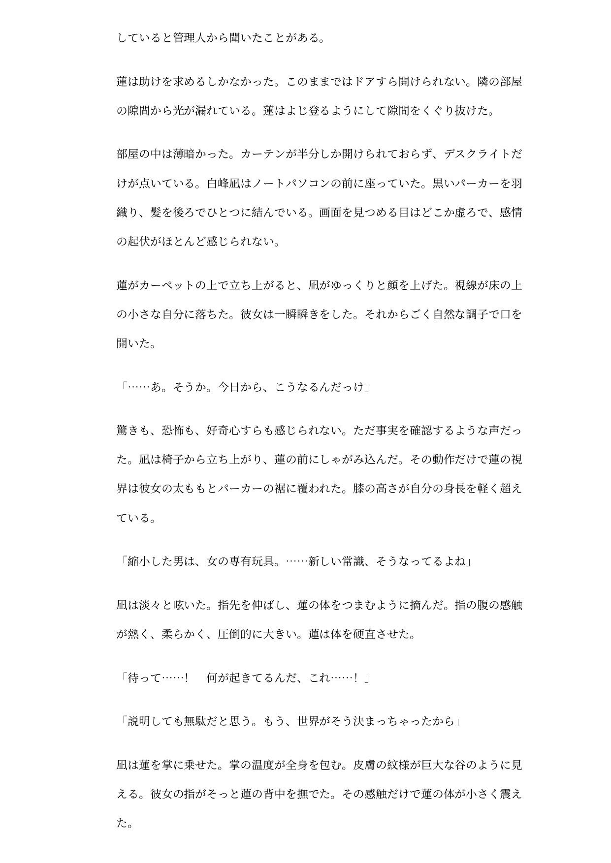 隣人所有契約 ―常識改変の極小おもちゃ―