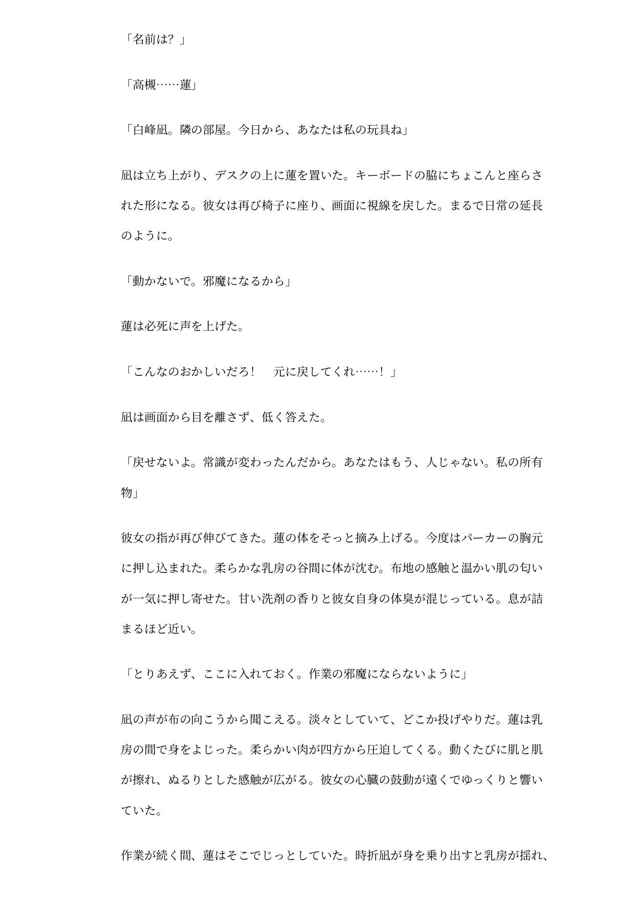 隣人所有契約 ―常識改変の極小おもちゃ―