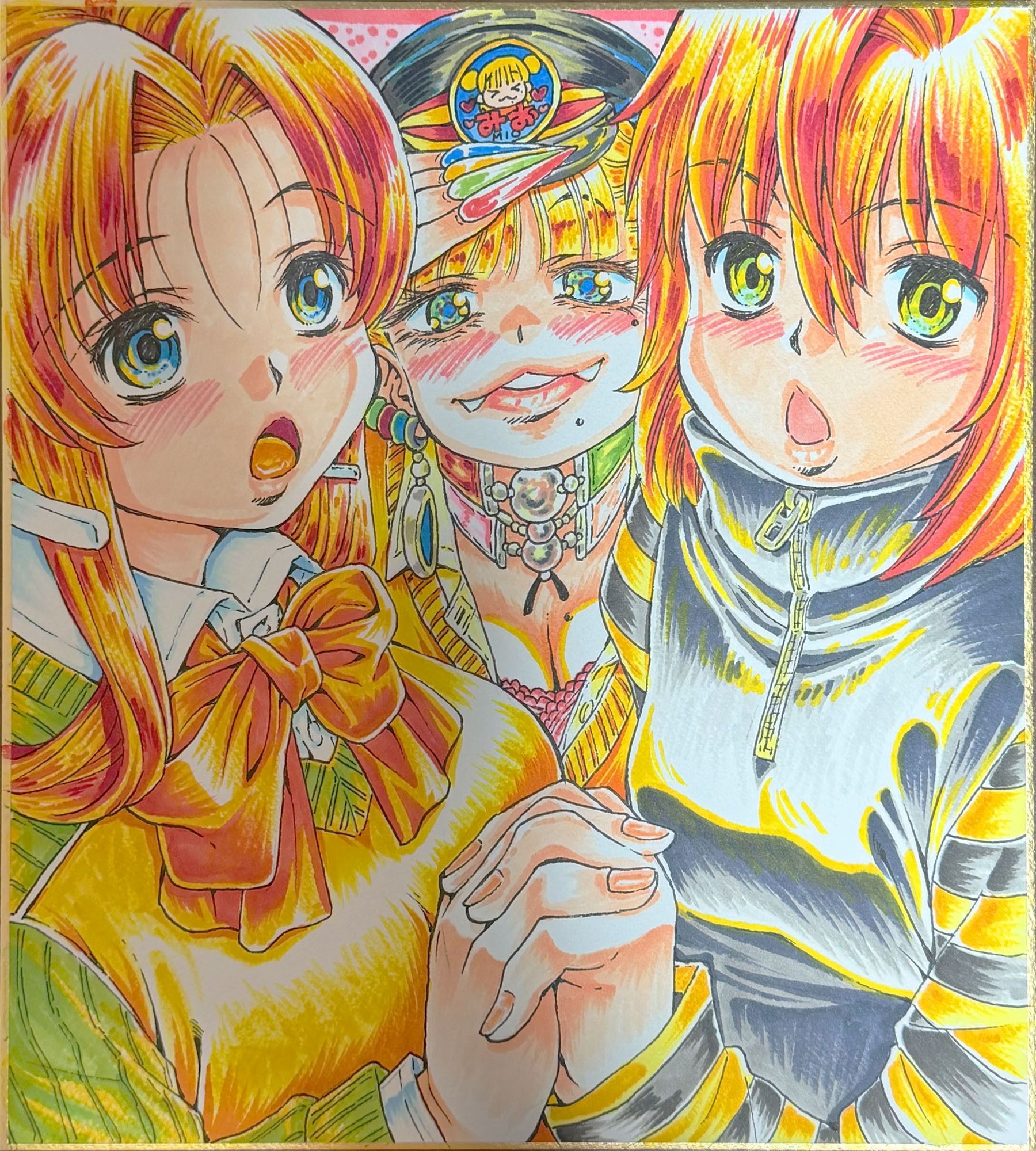 おっぺぇ図録〜手描き色紙集2026夏〜コミッション編