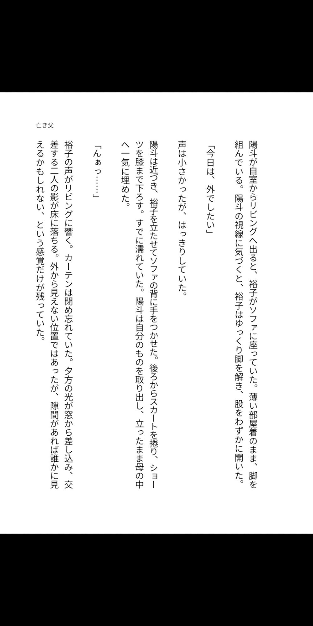 亡き父のいない夏、鍵をかけない母の部屋――四十路の豊満な肉体が息子を受け入れ、子宮で精を求め続けるまでの背徳同居