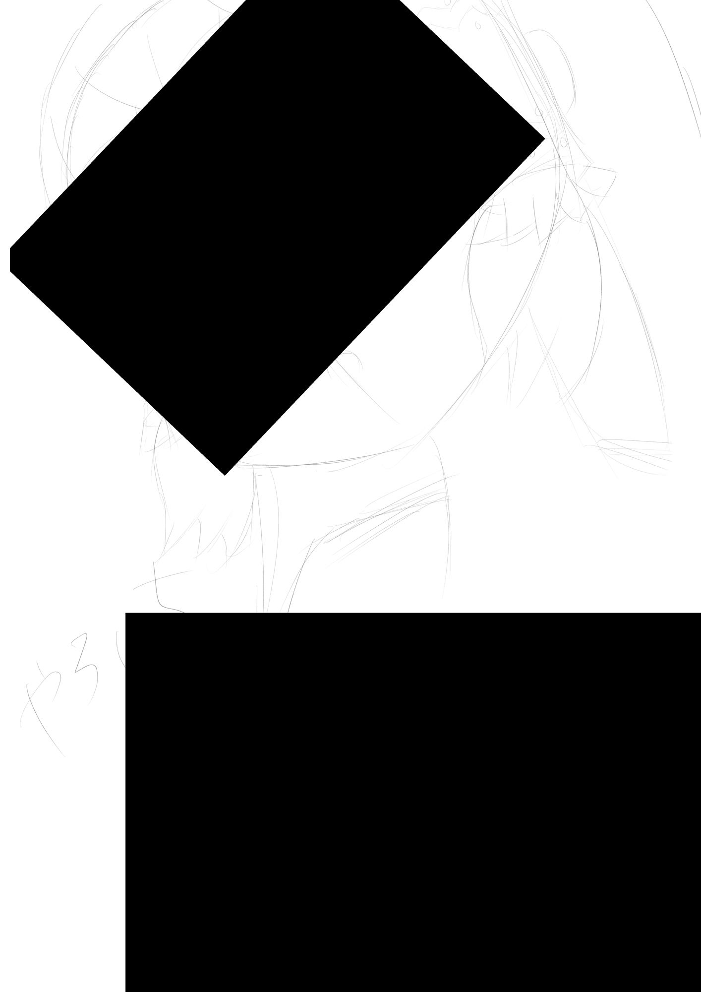 霊夢ちゃんのえっちなラフイラスト集vol.6